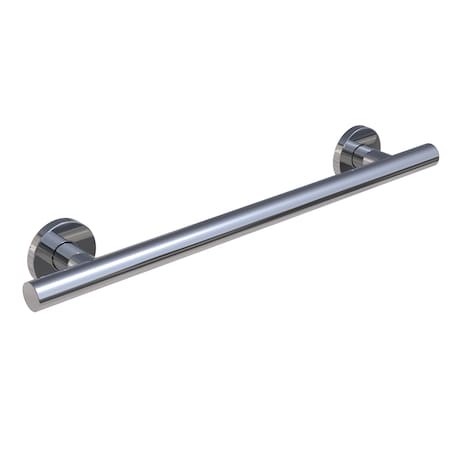 Keeney Mfg Smooth Infinity Grab Bar, Polished Chrome, 16", 16.00" L, Stainless Steel, Polished Chrome GB2023-16PC